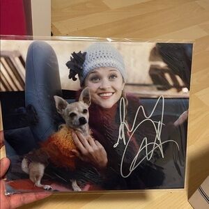 Reese Witherspoon Authentic Autographed Photo With Letter of Authenticity